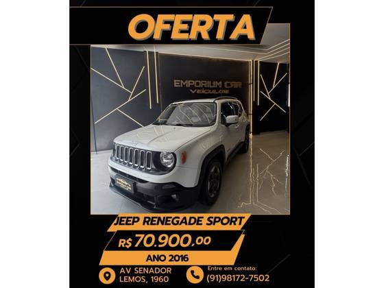 JEEP RENEGADE 1.8 16V FLEX SPORT 4P AUTOMÁTICO